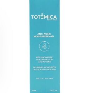 Totemica Anti-Aging Moisturizing Gel Niacinamide Hyaluronic Peptides NEW IN BOX